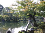 <b>石川県</b>を代表する兼六園の秋の紅葉は見応えがあります。